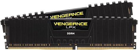 CORSAIR Vengeance LPX DDR4 RAM 32 GB (2 x 16 GB) 3200 MHz CL16-20-20-38 1.35V Intel AMD Memoria para computadora de escritorio, color negro (CMK32GX4M2E3200C16)